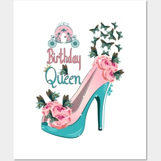 Birthday Queen Posters and Art